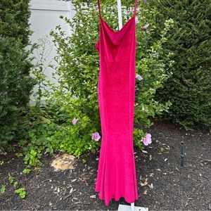 Sexy Red Velvet Mermaid Dress ~ Absolutely Gorgeous Jessica Rabbit